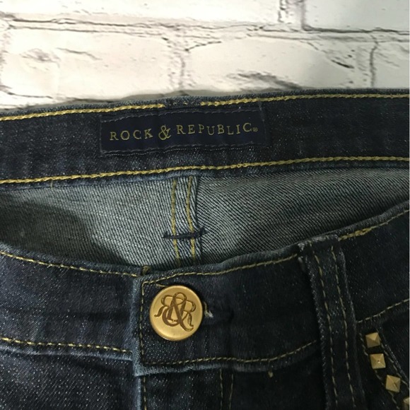 Rock & Republic Kasandra Jeans Boot cut Size 12M    RO10367 - Picture 6 of 15